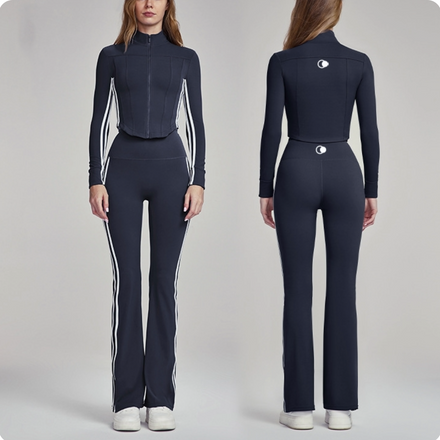 Lunar Stripe Performance Set