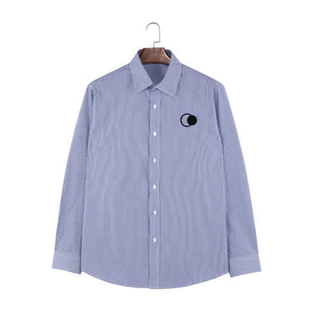 Stellar Stripes (Navy Blue) Long Sleeve - Shirt