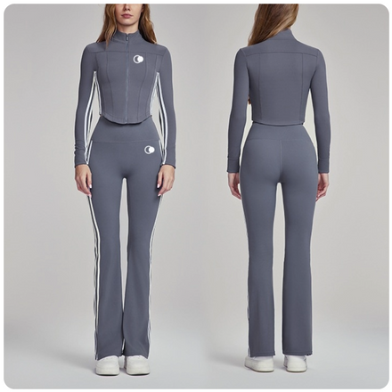Lunar Stripe Performance Set (Grey)