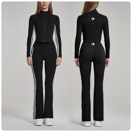 Lunar Stripe Performance Set (Black)