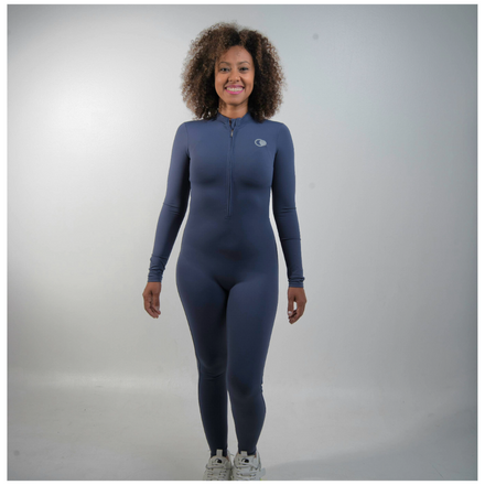 Lunar Long Sleeve Jumpsuit (Navy)
