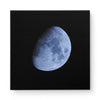 Blue Moon Sqaure Canvas Painting -  Royal Numen