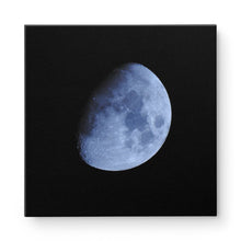  Blue Moon Sqaure Canvas Painting -  Royal Numen