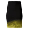 Yelllow Moon Pencil Skirt -  Royal Numen