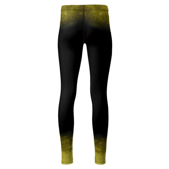 Yellow Moon High-rise Leggings -  Royal Numen