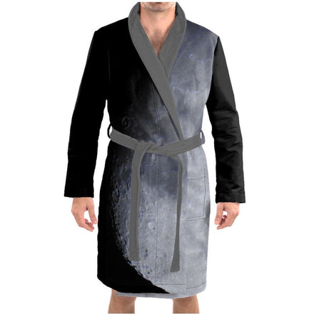 Grey Moon Dressing Gown -  Royal Numen