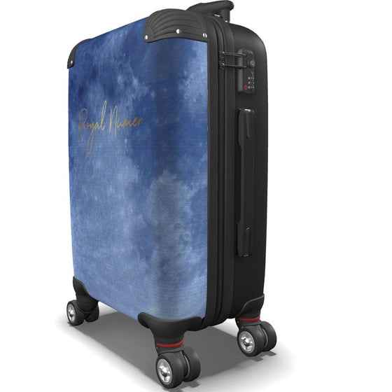 Blue Moon Crater Suitcase -  Royal Numen