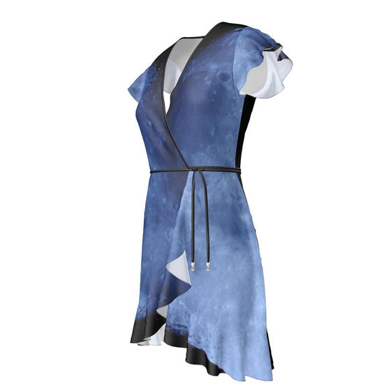 Blue Moon Silk Dress