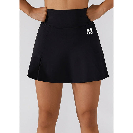 Moon Phase Athletic & Street Skirts - Black