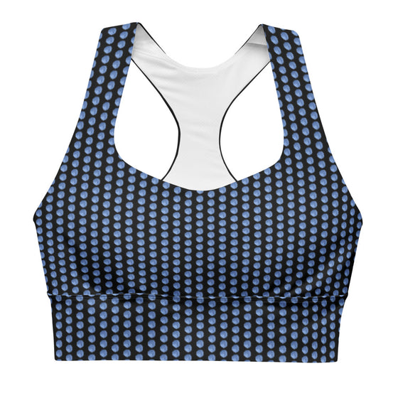 Blue Moon Polka Dot Sport Bra