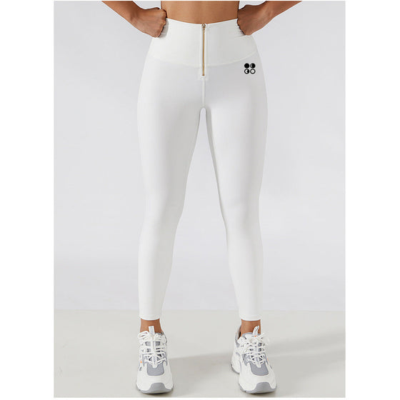 Moon Phase Workout & Street Leggings with Zip